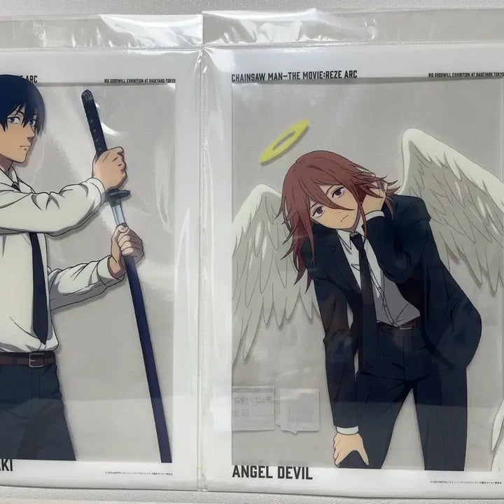 [BUNJANG] Chainsaw Man Angel Devil A3 Poster Bundle Set / 일괄) 체인소맨 베이스야드 포스터 천사 아키 엔젤 a3 천사의악마
