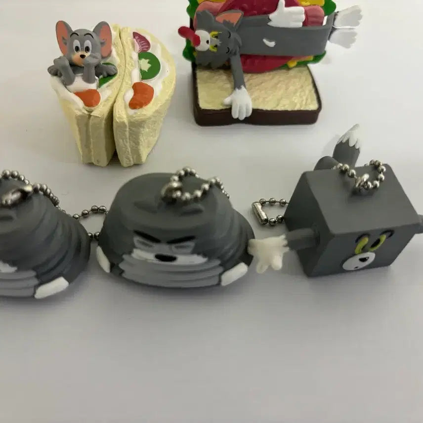 [BUNJANG] Tom and Jerry Keyring Gacha Bundle Set / [일괄] 톰과제리 키링 가챠 판매