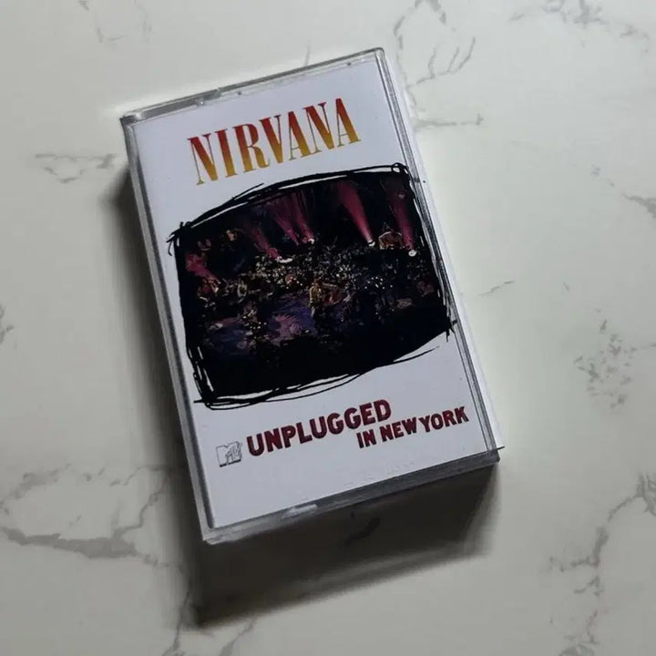 [BUNJANG] Nirvana MTV Unplugged In New York Limited Edition Cassette Tape / 너바나 MTV Unplugged In New York 카세트 테이프
