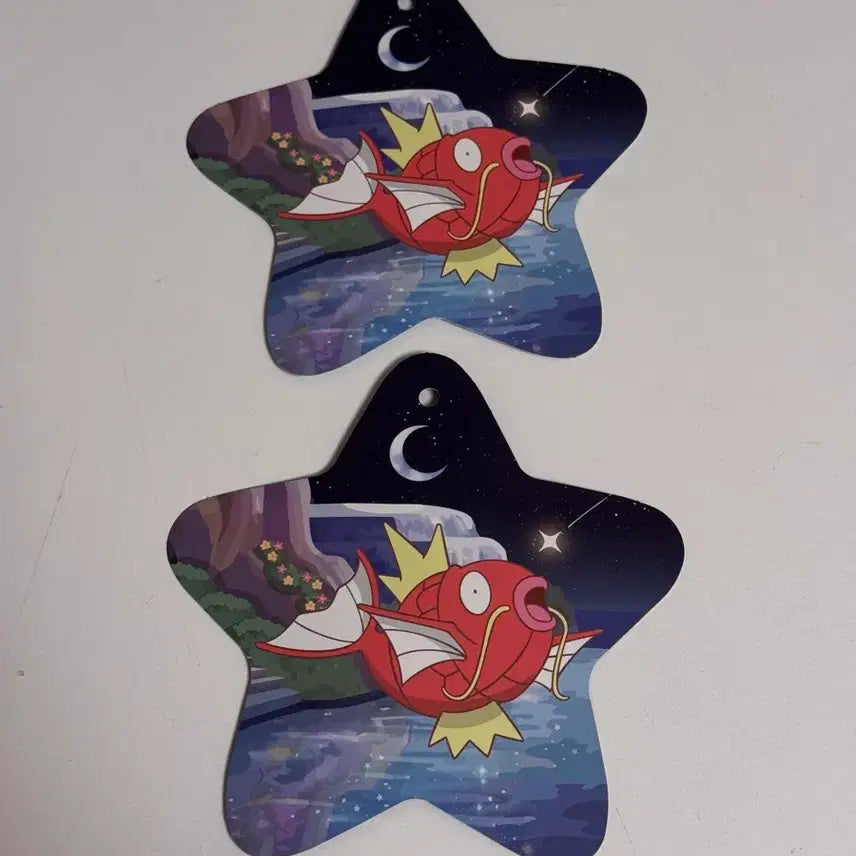 [BUNJANG] Pokemon Pop-up Store Starlight Paradise Mureungdowon Magikarp Star Wish Paper / 포켓몬 팝업 잠실 별빛낙원 무릉도원 잉어킹 별모양 소원종이