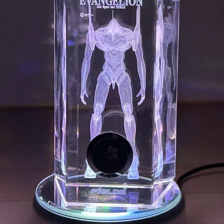 [BUNJANG] Evangelion Unit-01 Limited Edition Crystal Watch / (한정판)에반게리온 초호기 크리스탈 시계