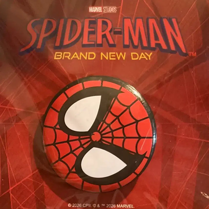 [BUNJANG] Spider-Man Cinema Goods Badge / 스파이더맨 뱃지 영화관 굿즈 (2+1행사 중)