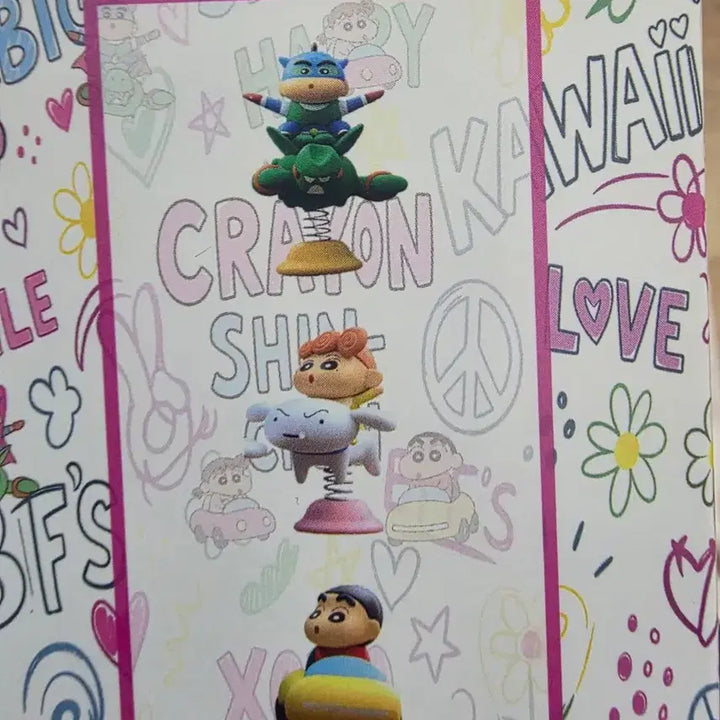 [BUNJANG] Crayon Shin-chan Car Mount Figure / 짱구 차량 거치용 피규어