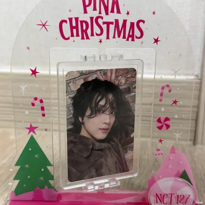 [BUNJANG] Haechan Pink Christmas Acrylic / 해찬 핑크 크리스마스 아크릴