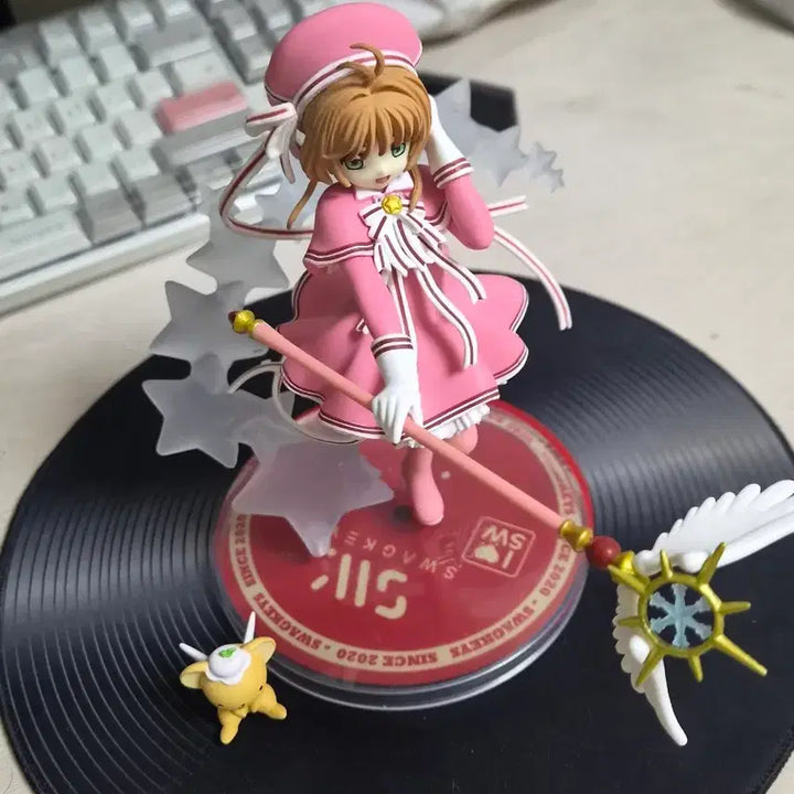 [BUNJANG] Cardcaptor Sakura Sakura &amp; Kero Figure Set / 카드캡터 체리 사쿠라 + 케로 피규어판매