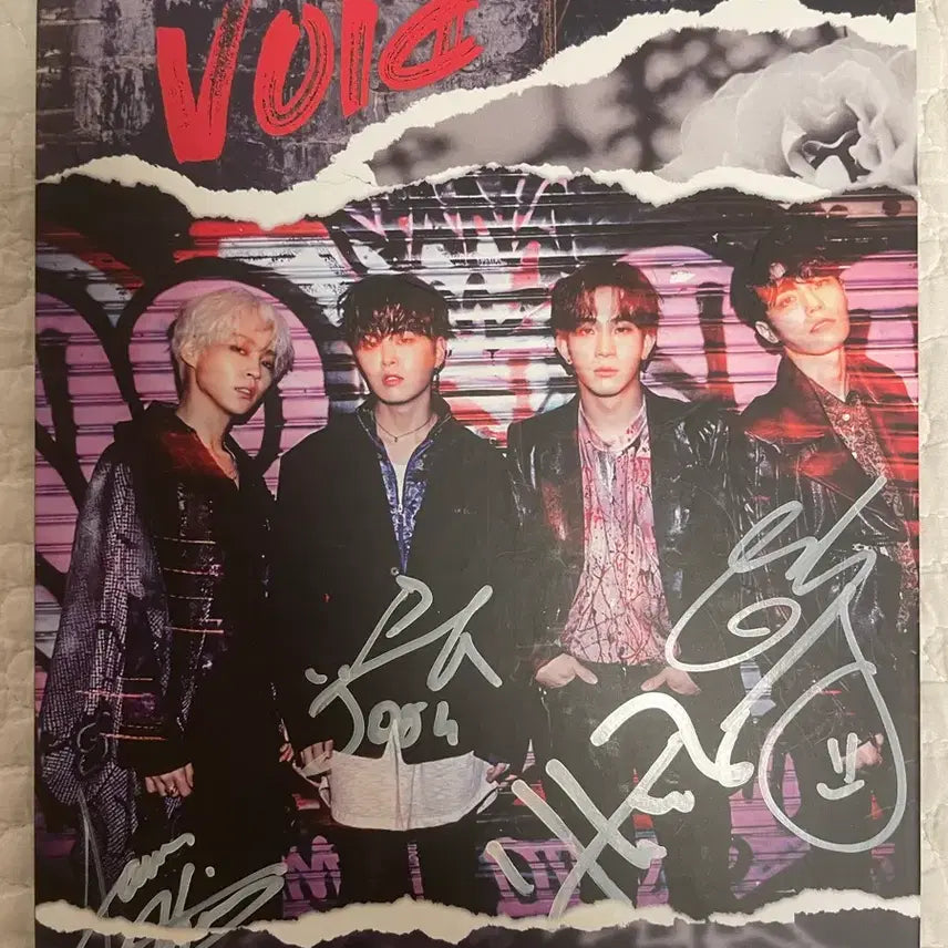 [BUNJANG] The Rose Void Signed Album / 네고가능)) 더 로즈(the rose) void 싸인 앨범