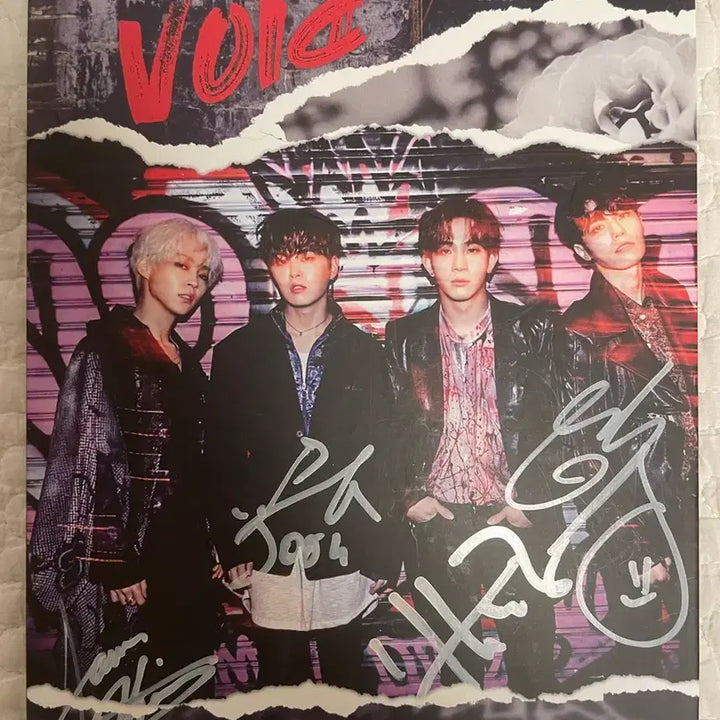 [BUNJANG] The Rose Void Signed Album / 하루만 할인) 더 로즈(the rose) void 싸인 앨범