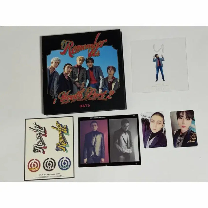 [BUNJANG] DAY6 Remember Us : Youth Part 2 Rev Ver. Photocard Bundle Set / 데이식스 앨범 행날 앨범 풀구성 리멤버어스 Remember Us : Youth Part 2 행복했던 날들이었다 데이식스포카 영케이포카 성진포카