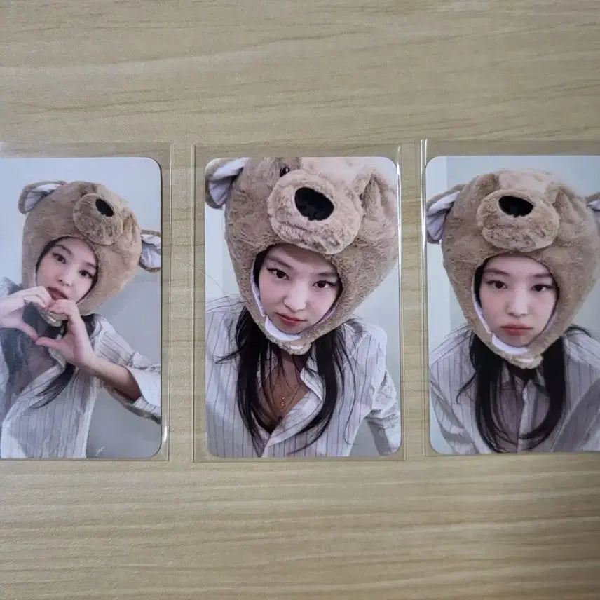 [BUNJANG] BLACKPINK Jennie Ruby Withmu Photocard Set / 블랙핑크 제니 루비 RUBY POB 위드뮤 포토카드 3종 일괄 양도