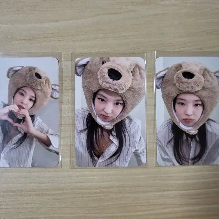 [BUNJANG] BLACKPINK Jennie Ruby Withmu Photocard Set / 블랙핑크 제니 루비 RUBY POB 위드뮤 포토카드 3종 일괄 양도