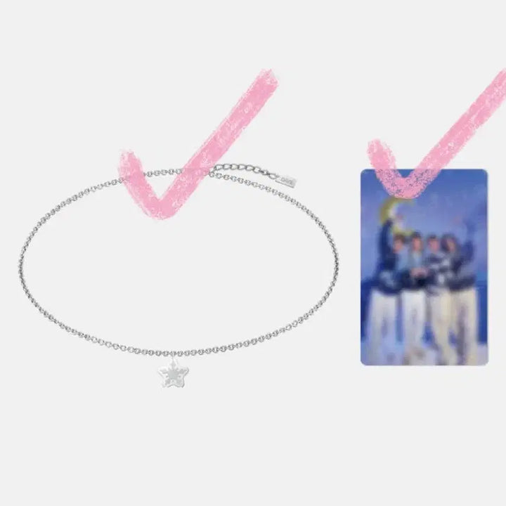 [BUNJANG] Day6 Concert Silver Bracelet with Photocard / (원가이하) 데이식스 클콘 실버 팔찌 포카 포함