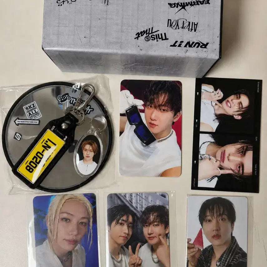 [BUNJANG] Stray Kids SKZ Run It Limited Edition Full Set / 스트레이키즈 스키즈 run it 한정반 풀세트 양도