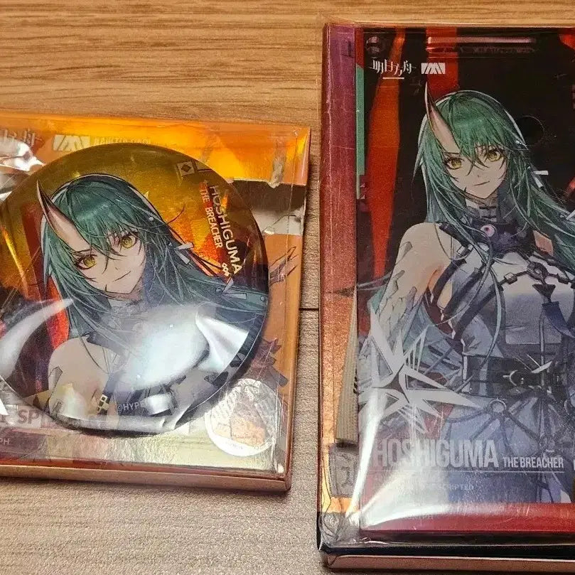 [BUNJANG] Arknights Hoshiguma Concert Pass + Badge Bundle Set / 명일방주 명방 공식 2026 호시구마 음악회 통행증+뱃지