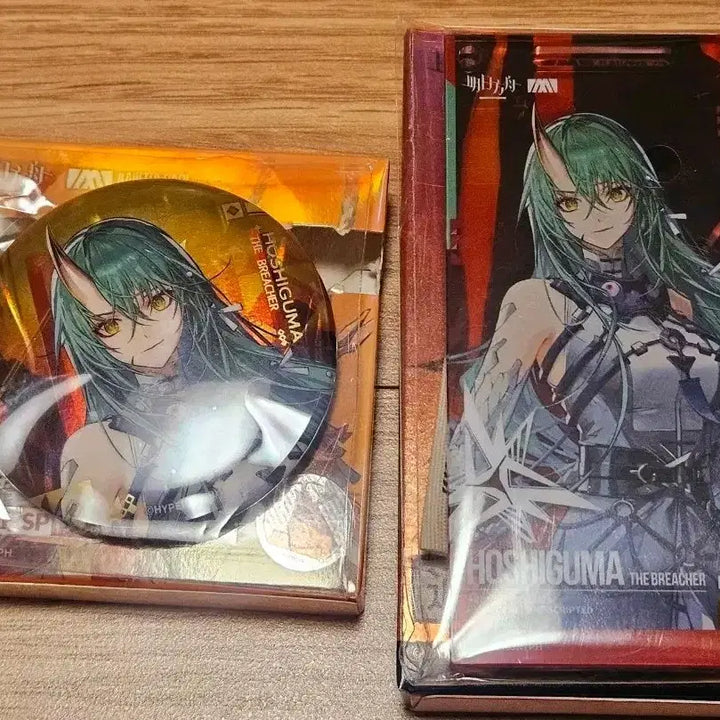 [BUNJANG] Arknights Hoshiguma Concert Pass + Badge Bundle Set / 명일방주 명방 공식 2026 호시구마 음악회 통행증+뱃지