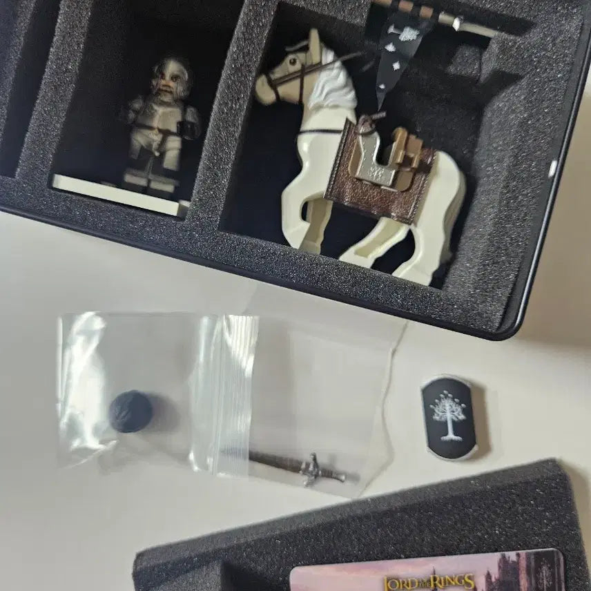 [BUNJANG] Handy Haro Lord of the Rings Gondor Cavalry Mini Figure Set / [핸디하로]반지의 제왕 곤도르 기병 미니피규어 세트