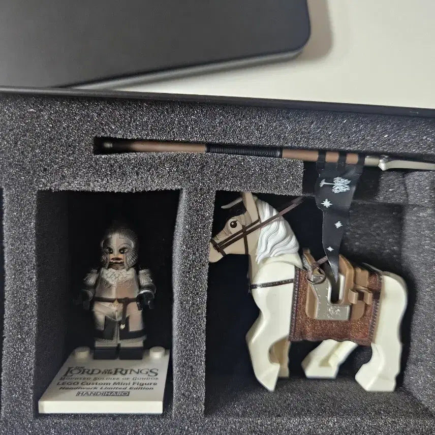 [BUNJANG] Handy Haro Lord of the Rings Gondor Cavalry Mini Figure Set / [핸디하로]반지의 제왕 곤도르 기병 미니피규어 세트