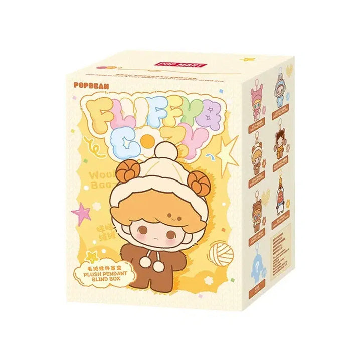 [BUNJANG] Popbean Fluffy &amp; Cozy Series Crybaby Plush Keychain / 팝빈 플러피 &amp; 코지 시리즈 인형 키링 크라이베이비