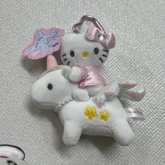 [BUNJANG] Sanrio Characters Plush Keychain Set / 산리오 캐릭터 인형 키링 5종