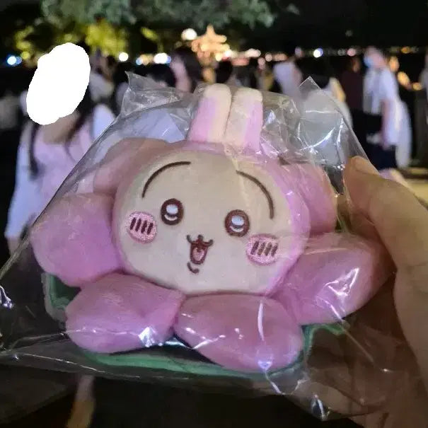 [BUNJANG] Monchichi Usagi Lotus Doll Hangzhou Limited Edition / 먼작귀 항저우한정 우사기 연꽃 인형