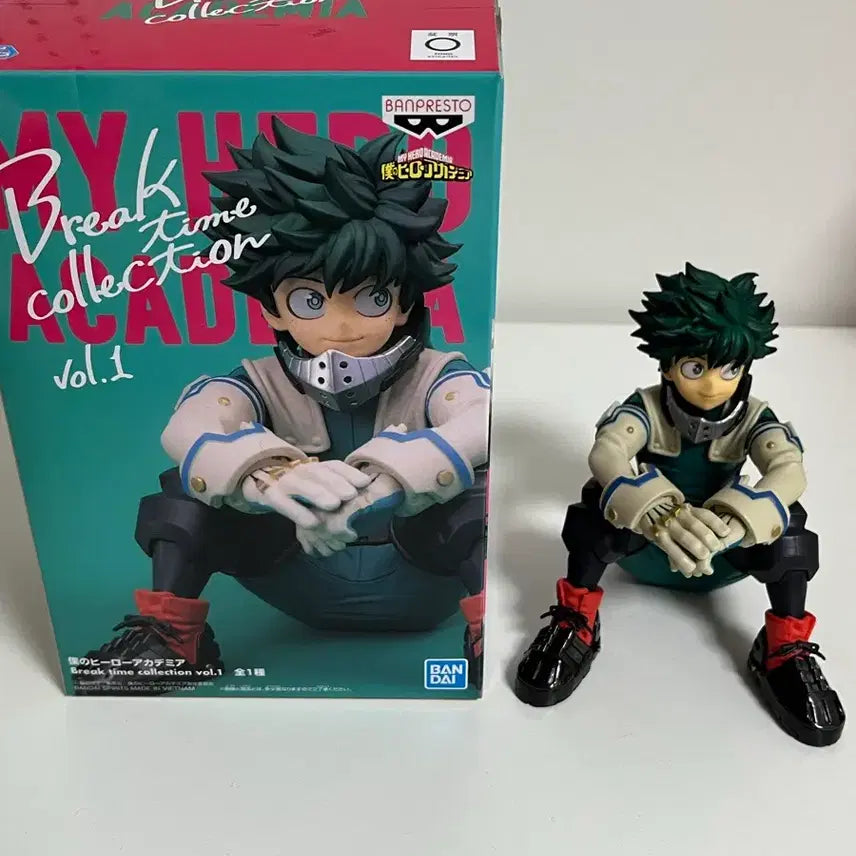 [BUNJANG] My Hero Academia Izuku Midoriya Deku Break Time Figure / 나히아 히로아카 미도리야 이즈쿠 데쿠 브레이크 타임 피규어