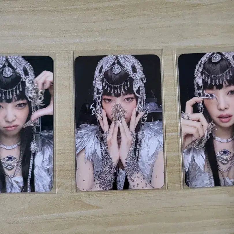 [BUNJANG] Blackpink Jennie Ruby Photocard 3 Types Bundle Set / 블랙핑크 제니 RUBY POB  루비 포토카드 3종 세트 일괄 양도