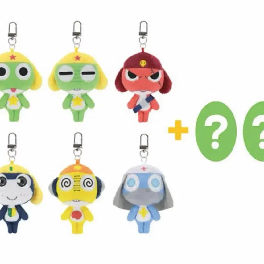 [BUNJANG] Keroro Secret Mini Mini Chibi Nui Doll Mascot Kururu / 케로로 시크릿 미니미니 치비누이 인형 마스코트 쿠루루