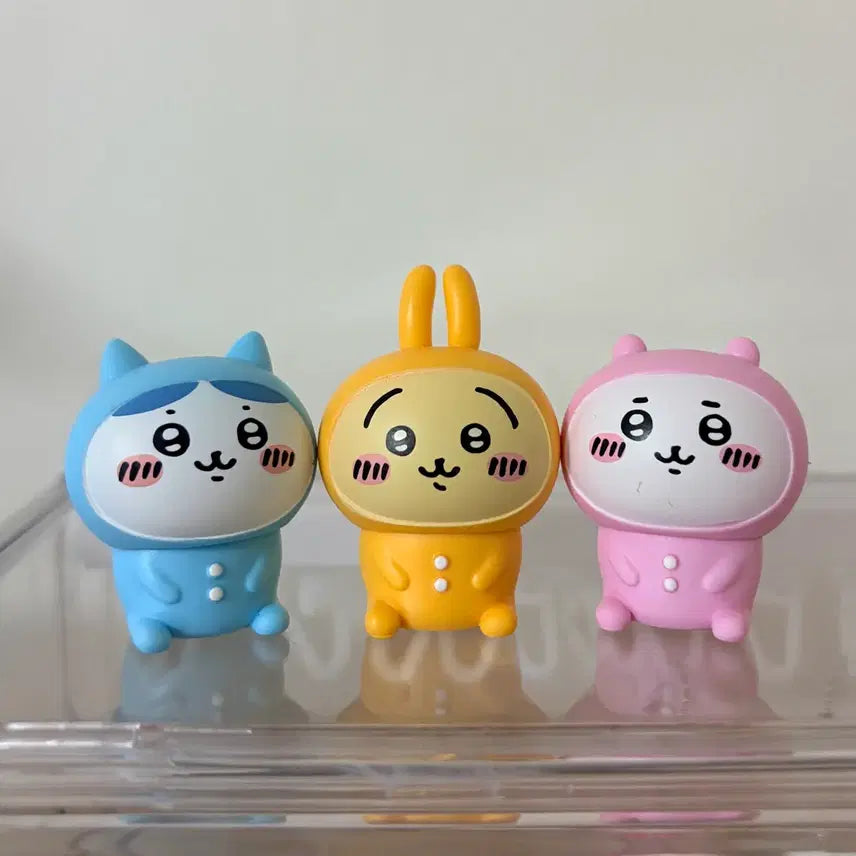 [BUNJANG] Chiikawa Usagi Hachiwari Pajama Party Figures Bundle Set / (일괄) 치이카와 우사기 하치와레 파자마 파티즈 피규어