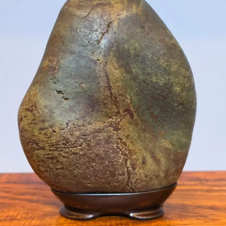 [BUNJANG] Elegant Stone with Wood Grain Pattern / 26081735 나무 문양이 매력적인 컬러가 아름다운 해석 문양석 수석 팝니다