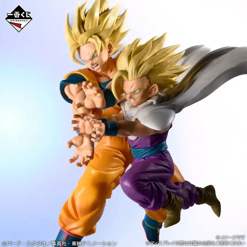 [BUNJANG] Dragon Ball Spectacle Battle Ichiban Kuji Prize E Son Goku &amp; Son Gohan Figure / 택포 21) 드래곤볼 스펙타클 배틀 제일복권 E상 손오공 손오반 피규어