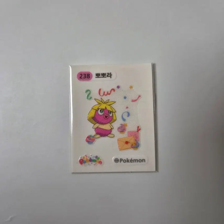 [BUNJANG] Pokemon 238 Lovely Bbo-bbora POG / 포켓몬스터 238 러블리 뽀뽀라 띠부씰