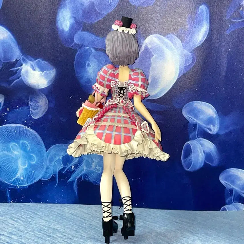[BUNJANG] Nagato Yuki Lolita Classical Beauty Figure / 스즈미야 하루히의 우울 나가토 유키 로리타 고전 미소녀 피규어