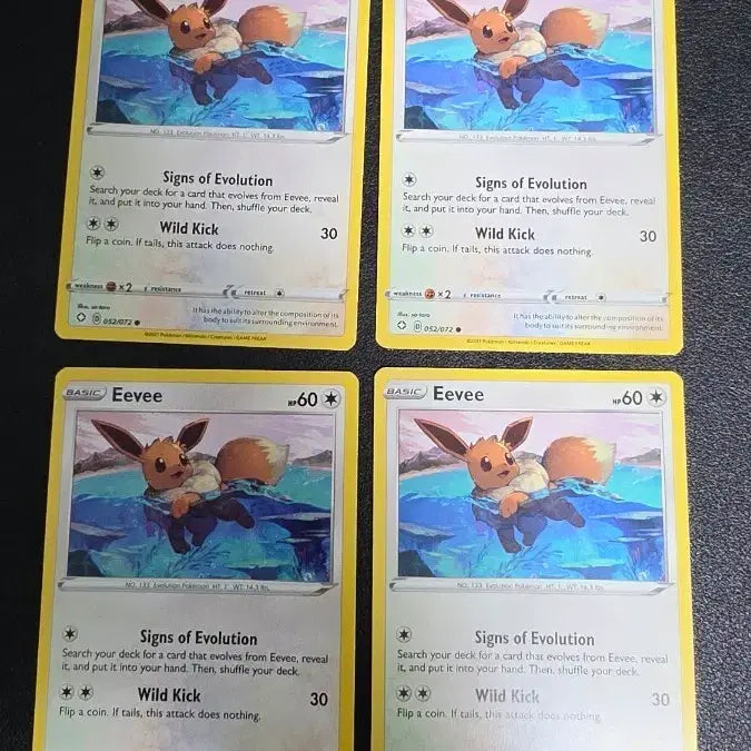 [BUNJANG] North American Eevee Pokemon Card / 포켓몬 카드 북미 이브이