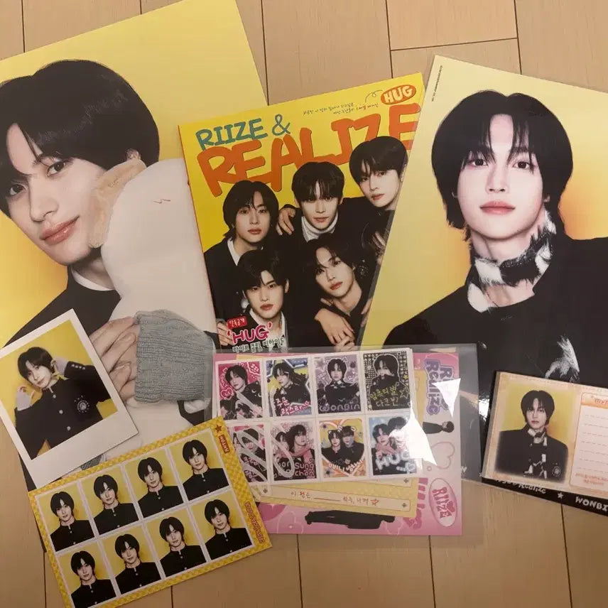 [BUNJANG] RIIZE Anton &amp; Wonbin Hug Set / 라이즈 앤톤,원빈 허그