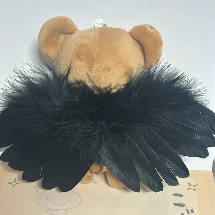 [BUNJANG] Doll Clothes Black Devil Wings (10cm, 15cm, 20cm) / 새상품 인형 날개, 블랙 날개 검정 날개, 인형옷 악마 날개 10cm인형옷, 15cm 인형옷 20cm인형옷