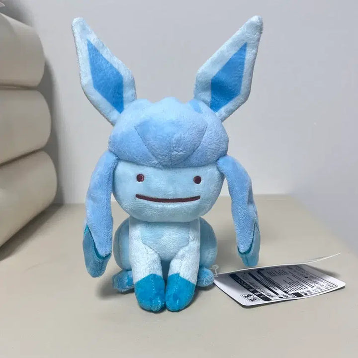 [BUNJANG] Pokemon Mureungdowon Pop-Up Exclusive Transformation Ditto Glaceon Plush Toy / 포켓몬 무릉도원 팝업 변신 메타몽 글레이시아 봉제인형 새상품