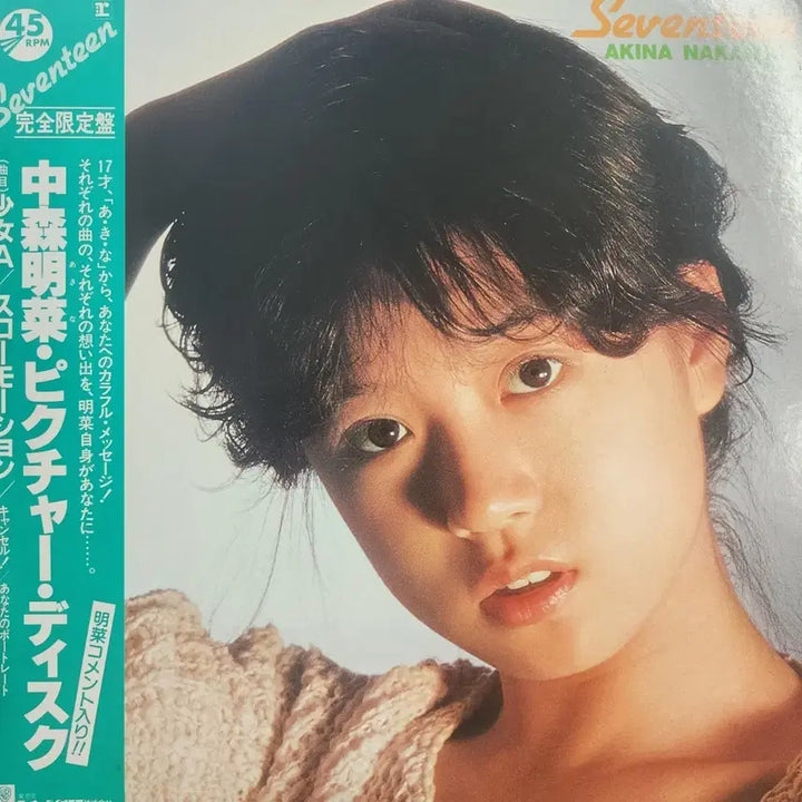 [BUNJANG] Akina Nakamori Seventeen Limited Edition Picture Disc LP (Japan, 1982) / 한정반 픽처반 나카모리 아키나 Akina Nakamori  Seventeen LP
