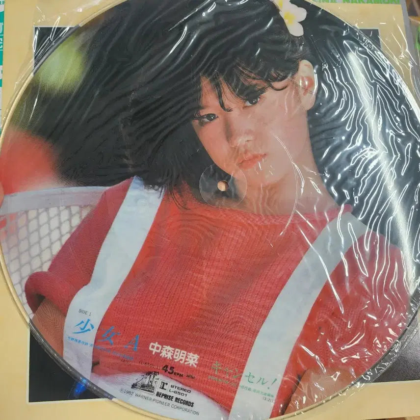 [BUNJANG] Akina Nakamori Seventeen Limited Edition Picture Disc LP (Japan, 1982) / 한정반 픽처반 나카모리 아키나 Akina Nakamori  Seventeen LP
