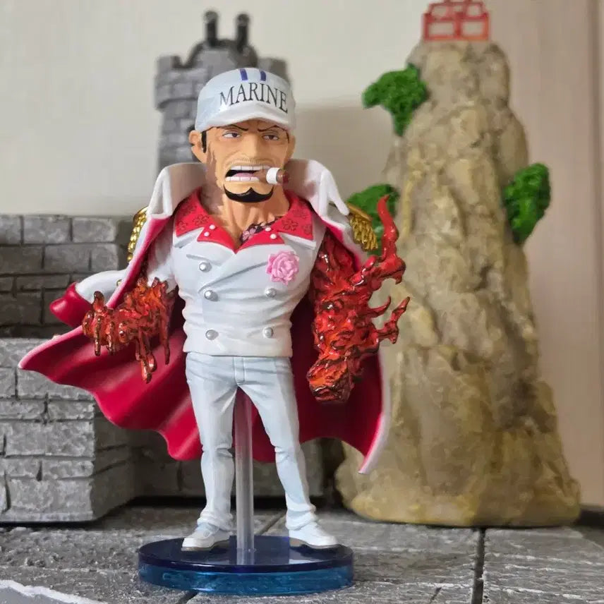 [BUNJANG] YZ Studio One Piece World Collectable Akainu Resin Statue / YZ 원피스 월콜 레진 아카이누 팝니다.