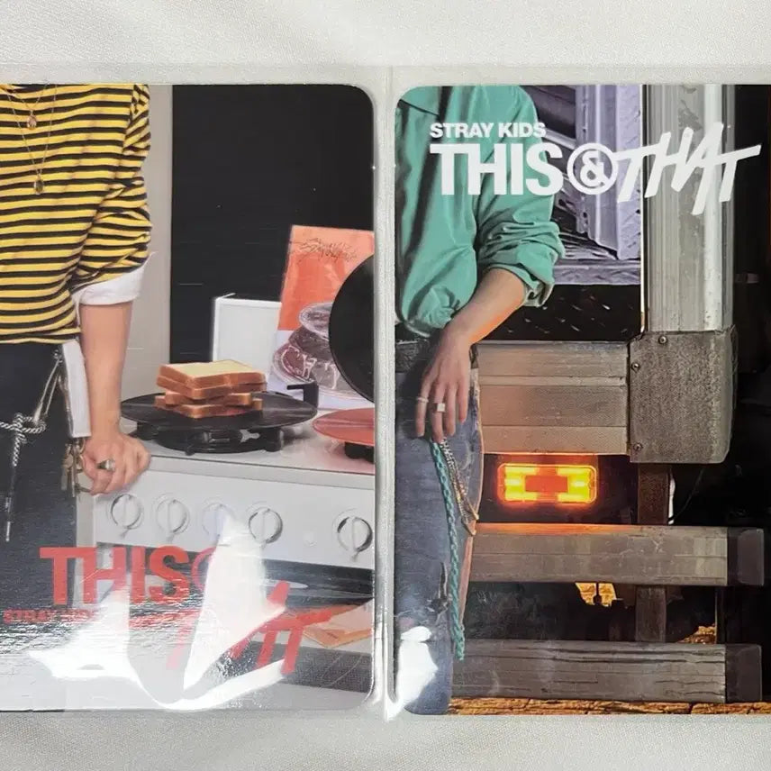 [BUNJANG] Stray Kids Lee Know THIS&amp;THAT Album Photocard / 스트레이키즈 리노 THIS&amp;THAT &amp; ver 개인앨범 예판 포토카드