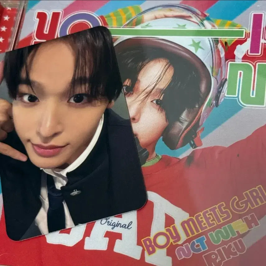[BUNJANG] NCT WISH Riku Individual Version Album Photocard Set (Unsealed) / 엔시티 위시 리쿠 요이됸 요이동 보밋걸 개봉 앨범 포카 개인반 가쿠란 초회한정