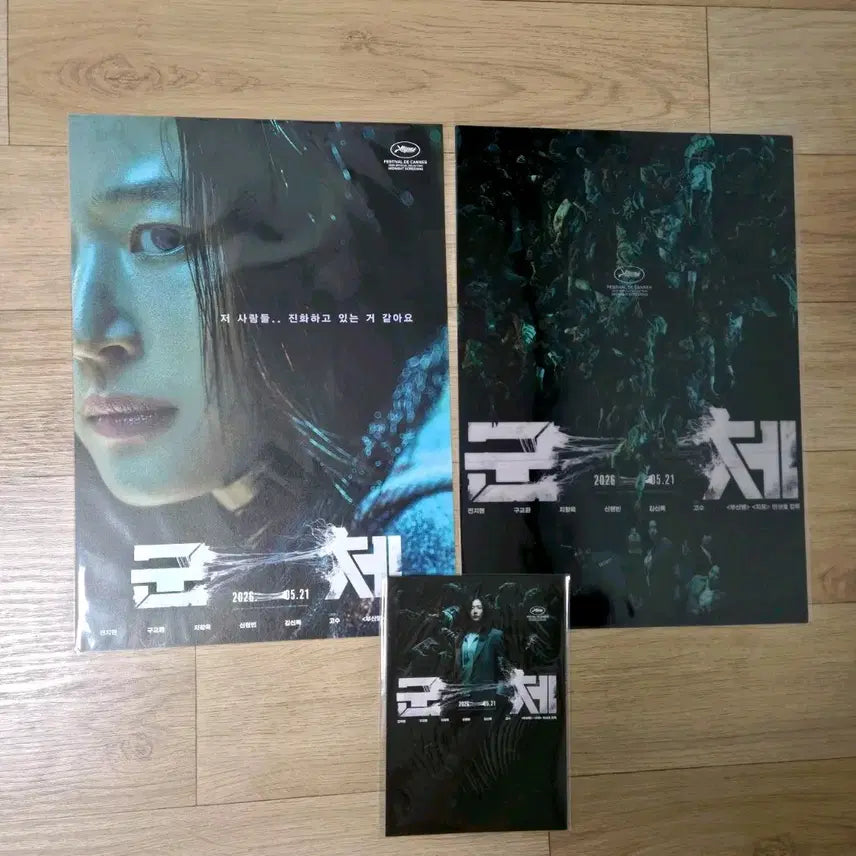 [BUNJANG] Jun Ji Hyun Poster Bundle Set (3 Types) / 군체 전지현 포스터+ pet포스터+아코디언엽서 3종 일괄