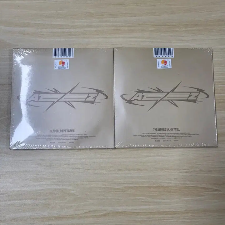 [BUNJANG] ATEEZ THE WORLD EP.FIN Sealed Album Bundle Set / 에이티즈 THE WORLD EP.FIN 미개봉 앨범 2장 일괄 양도