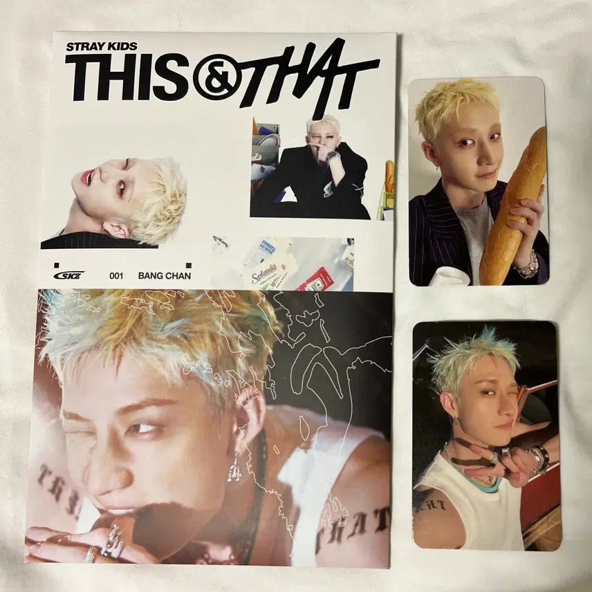 [BUNJANG] Stray Kids Bang Chan This&amp;That Solo Album Pre-order Photocard / 스트레이키즈 방찬 This&amp;That 개인앨범 예판 포토카드