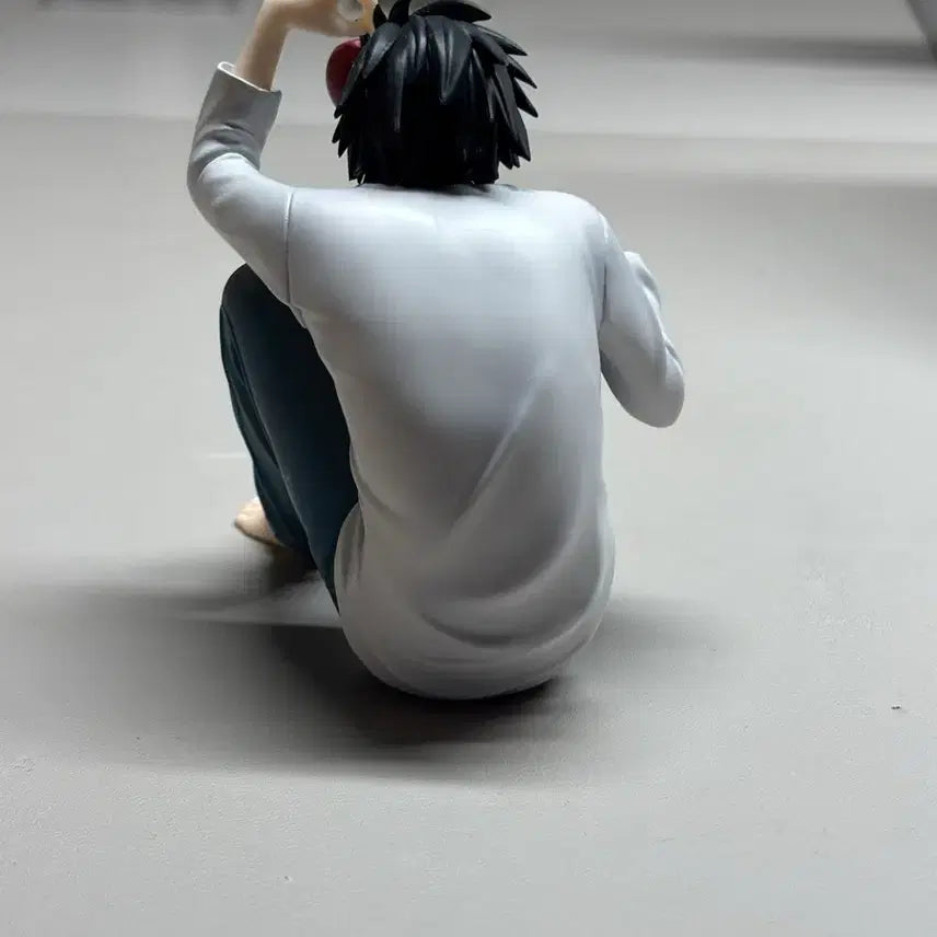 [BUNJANG] Death Note L Lawliet Ryuzaki Noodles Stopper Figure / 데스노트 엘 L 로우라이트 류자키 누들스토퍼 피규어 고전미소년