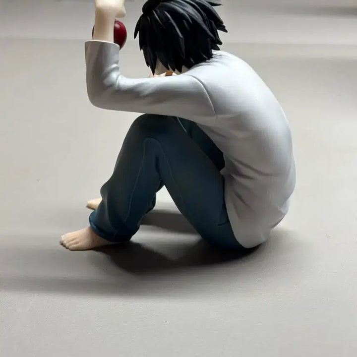 [BUNJANG] Death Note L Lawliet Ryuzaki Noodles Stopper Figure / 데스노트 엘 L 로우라이트 류자키 누들스토퍼 피규어 고전미소년