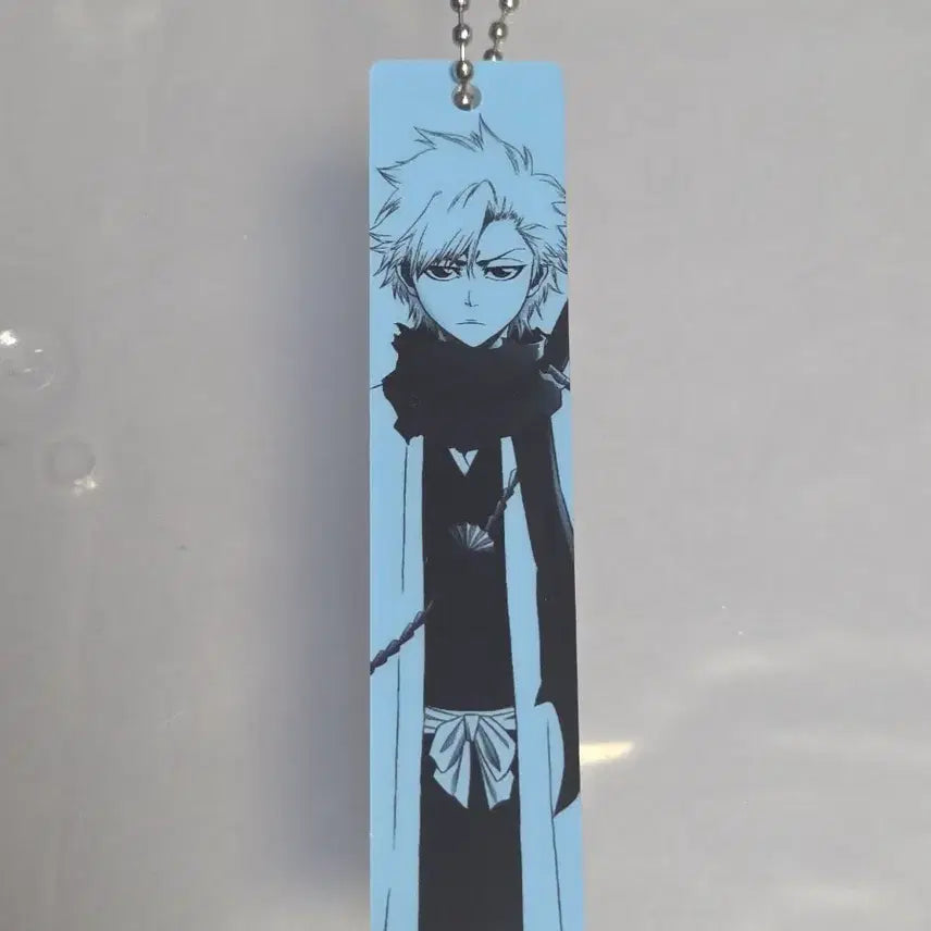 [BUNJANG] Bleach 20th Anniversary Toshiro Hitsugaya Quote Acrylic Keychain / 블리치 20주년 전시회 토시로 명대사 아크릴 키링