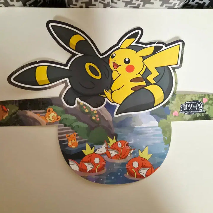 [BUNJANG] Pokemon 30th Anniversary Mega Festa 2026 Pikachu &amp; Magikarp Shopping Bag and Sun Cap / 포켓몬스터 30주년 메가 페스타 2026 피카츄 쇼핑백 잉어킹 피카츄 썬캡