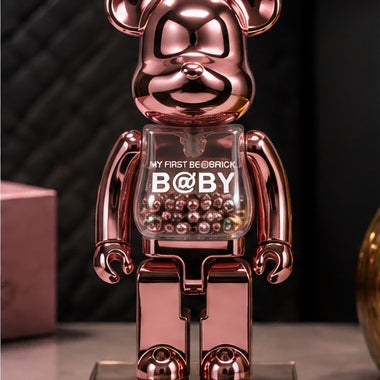 [BUNJANG] Medicom Toy MY FIRST BE@RBRICK B@BY Pink &amp; Gold Ver 200% Chogokin / 베어브릭 마이 퍼스트 베이비 핑크골드 200% 초합금!!