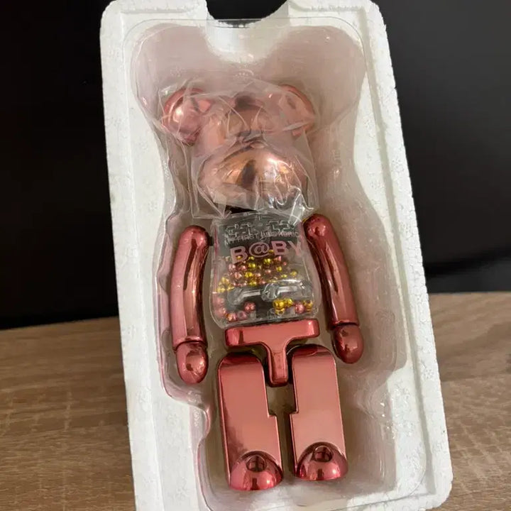 [BUNJANG] Medicom Toy MY FIRST BE@RBRICK B@BY Pink &amp; Gold Ver 200% Chogokin / 베어브릭 마이 퍼스트 베이비 핑크골드 200% 초합금!!