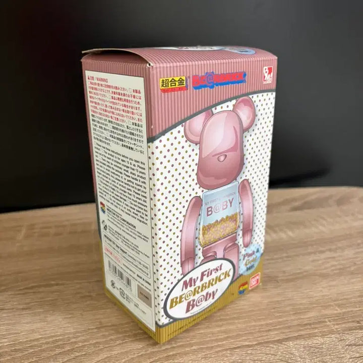 [BUNJANG] Medicom Toy MY FIRST BE@RBRICK B@BY Pink &amp; Gold Ver 200% Chogokin / 베어브릭 마이 퍼스트 베이비 핑크골드 200% 초합금!!